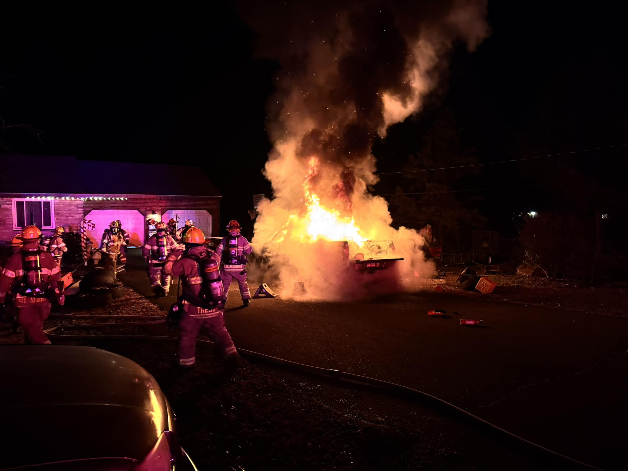 Vehicle Fire on 12/17/2024