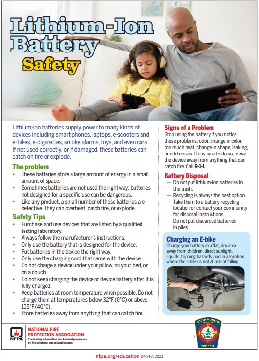 Lithium-Ion Battery Safety
