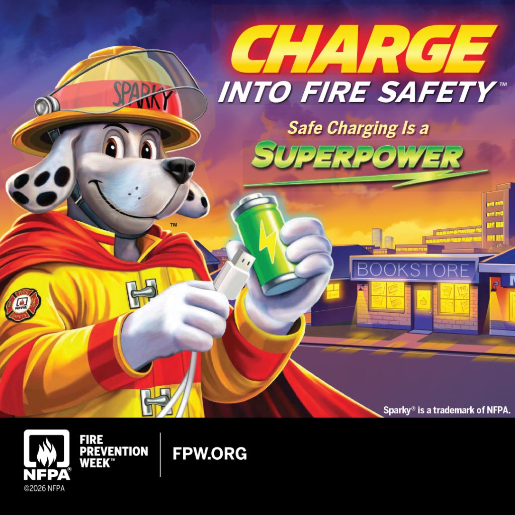 Fire Prevention Week is October 4-10, 2026!